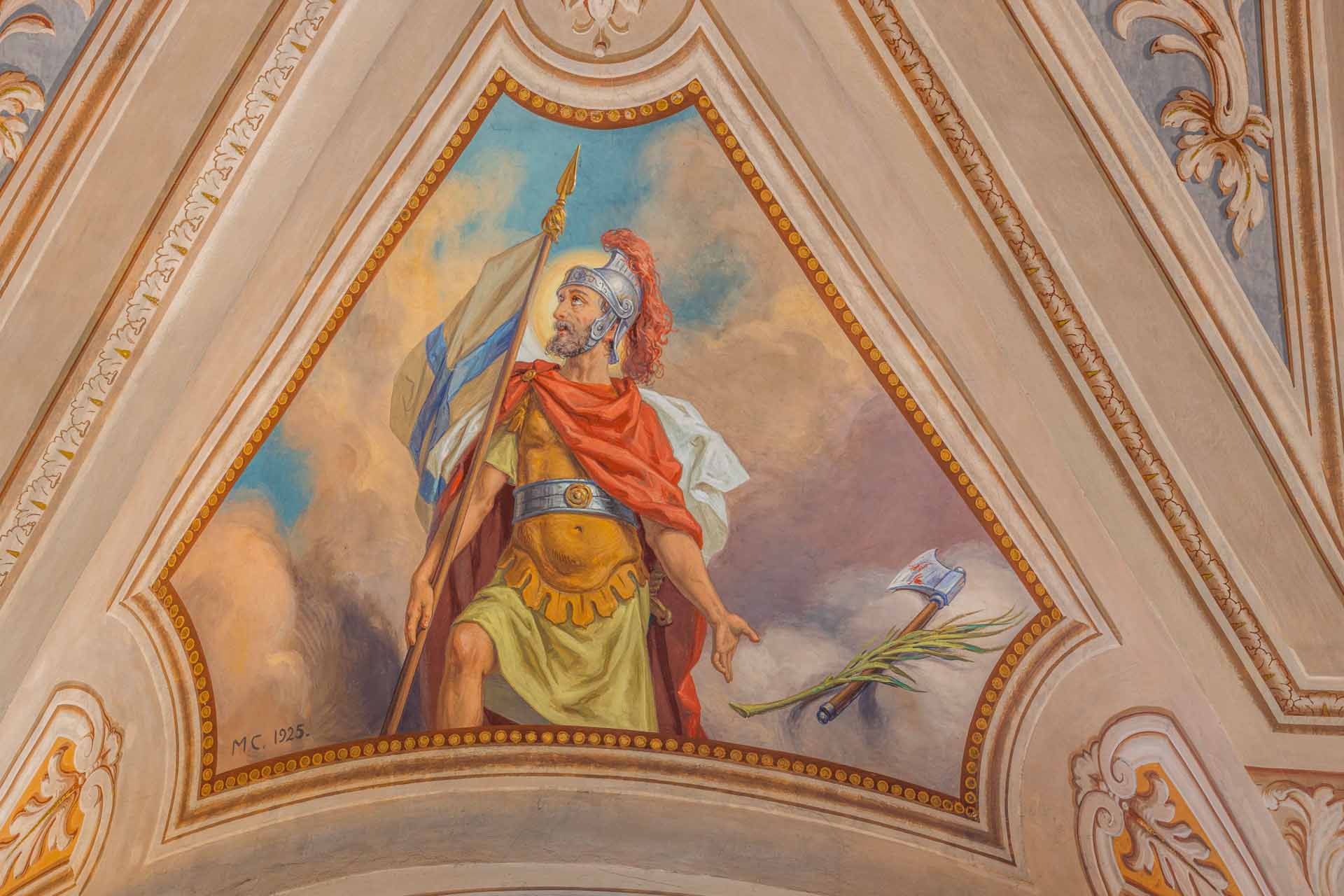 Affreschi Parrocchia San Secondo Ferrrere