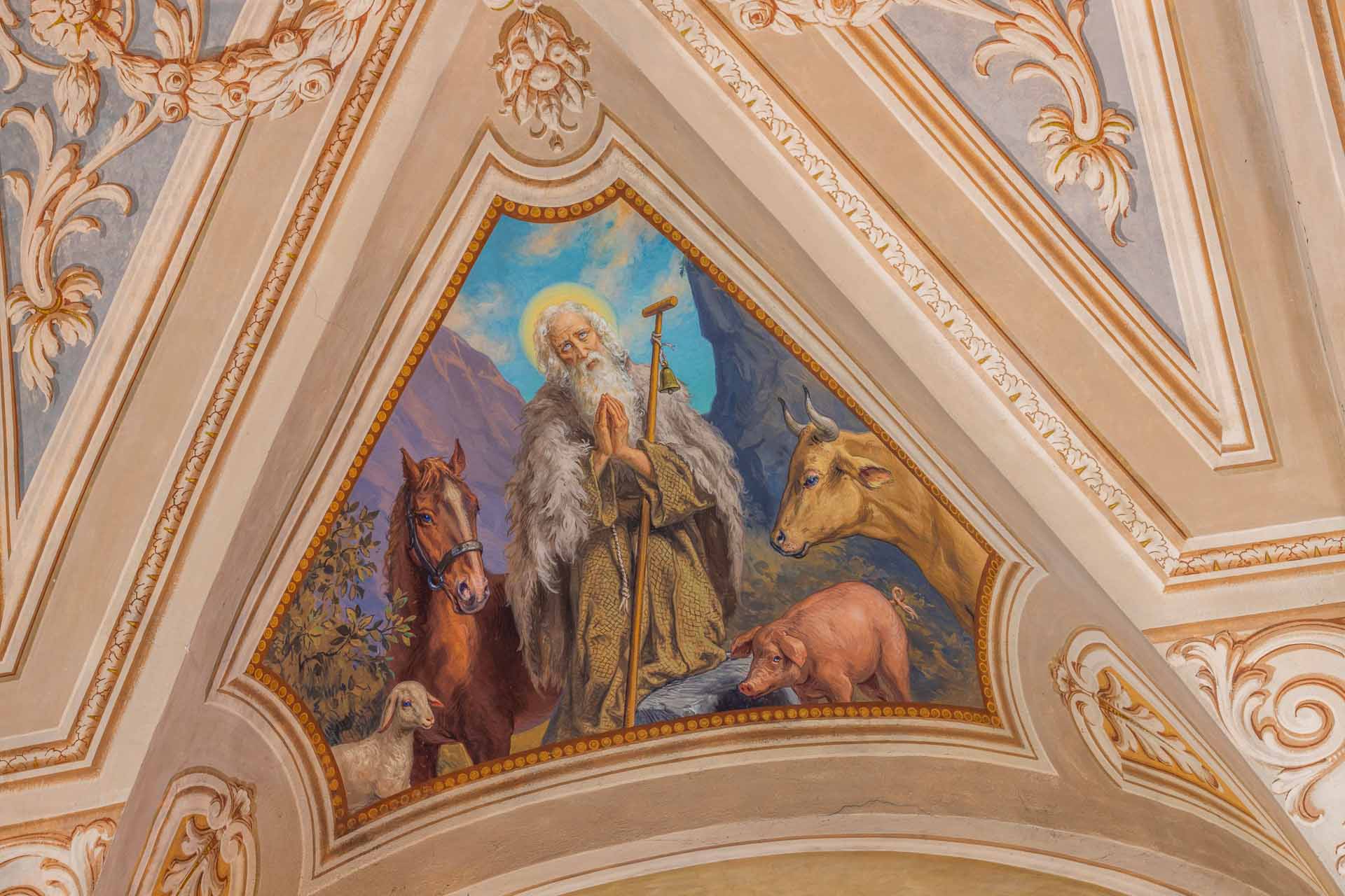 Affreschi Parrocchia San Secondo Ferrrere